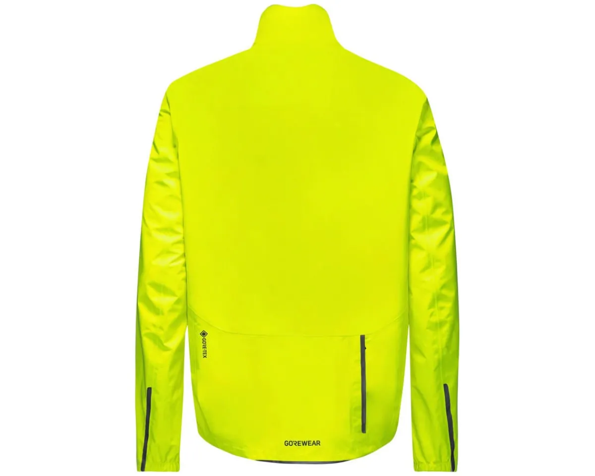 Gore Wear Jackets & Vests|High Vis & Reflective|Glidewheel Gore-Tex Jacket (Yellow) (Men's) (M)