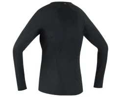 Gore Wear Women'S|Base Layers|M Base Layer Long Sleeve Shirt (Black) (Women's) (S)