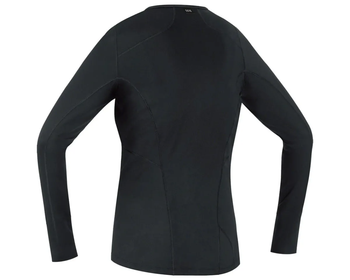 Gore Wear Women'S|Base Layers|M Base Layer Long Sleeve Shirt (Black) (Women's) (S)