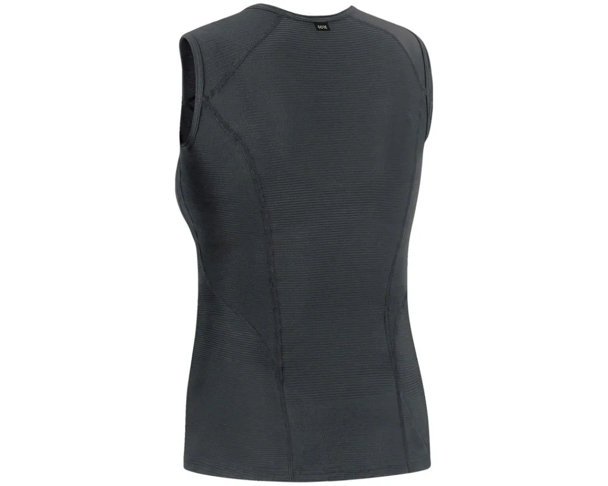 Gore Wear Women'S|Base Layers|M Base Layer Sleeveless Shirt (Black) (Women's) (S)