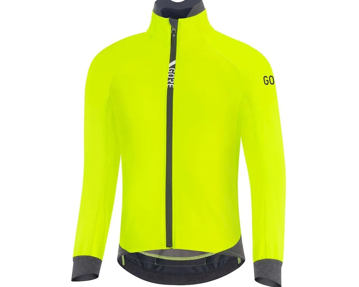 Gore Wear Jackets & Vests|High Vis & Reflective|Men's C5 Gore-Tex Infinium Thermo Jacket (Neon Yellow) (M)