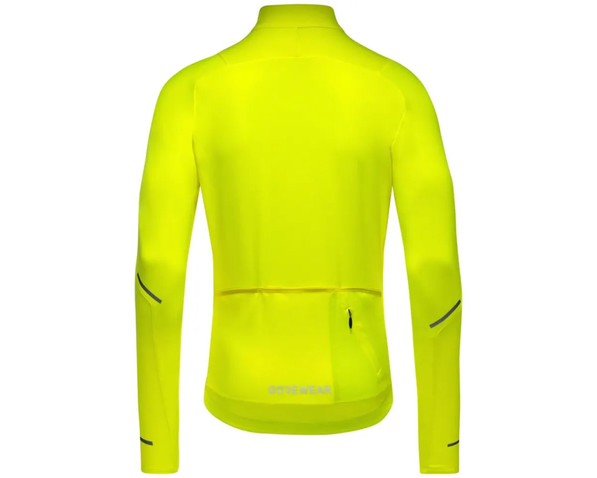 Gore Wear High Vis & Reflective|Jerseys|Spinshift Thermo Long Sleeve Jersey (Yellow) (Men's) (S)
