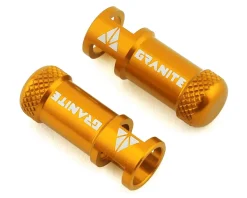Granite-Design Wheels & Parts|Tire & Tube Accessories|Juicy Nipples Presta Valve Core Remover Caps (Gold) (2)