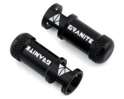 Granite-Design Wheels & Parts|Tire & Tube Accessories|Juicy Nipples Presta Valve Core Remover Caps (Black) (2)