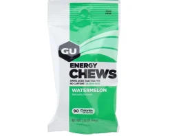 GU Nutrition & Skin Care|Holiday Shopping|Energy Chews (Watermelon) (12 | 2.12oz Pouches)