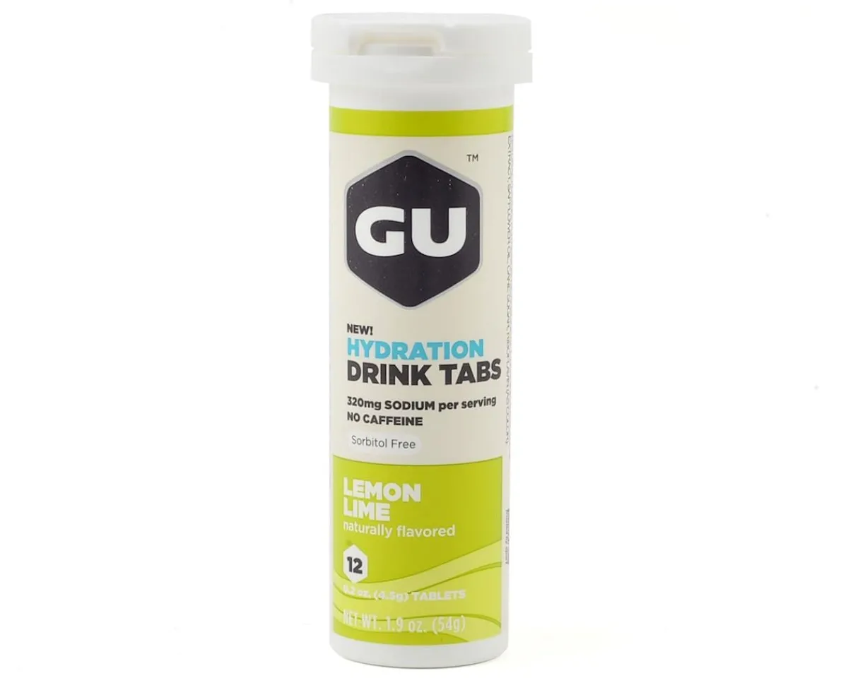 GU Nutrition & Skin Care|Hydration Drink Tablets (Lemon Lime) (8 Tubes)