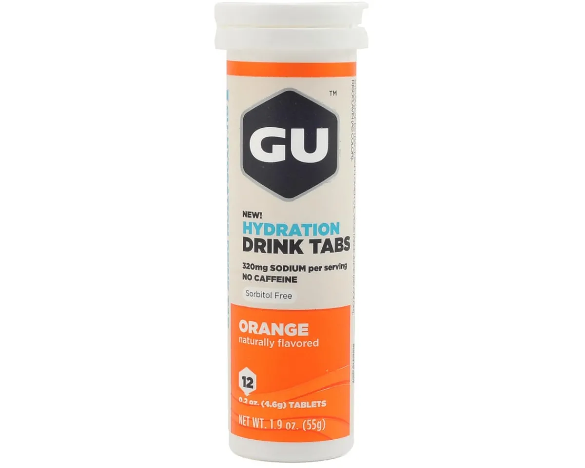 GU Nutrition & Skin Care|Hydration Drink Tablets (Orange) (8 Tubes)
