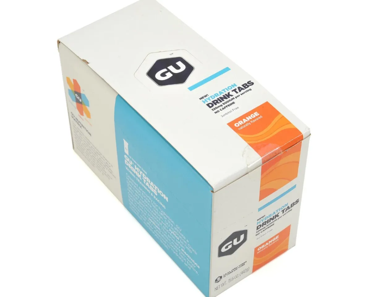 GU Nutrition & Skin Care|Hydration Drink Tablets (Orange) (8 Tubes)