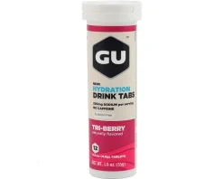 GU Nutrition & Skin Care|Hydration Drink Tablets (Tri Berry) (8 Tubes)