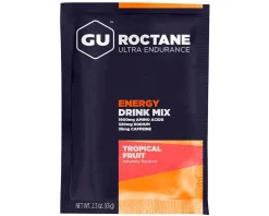 GU Nutrition & Skin Care|Roctane Energy Drink Mix (Tropical Fruit w/Caffeine) (10 | 2.3oz Packets)