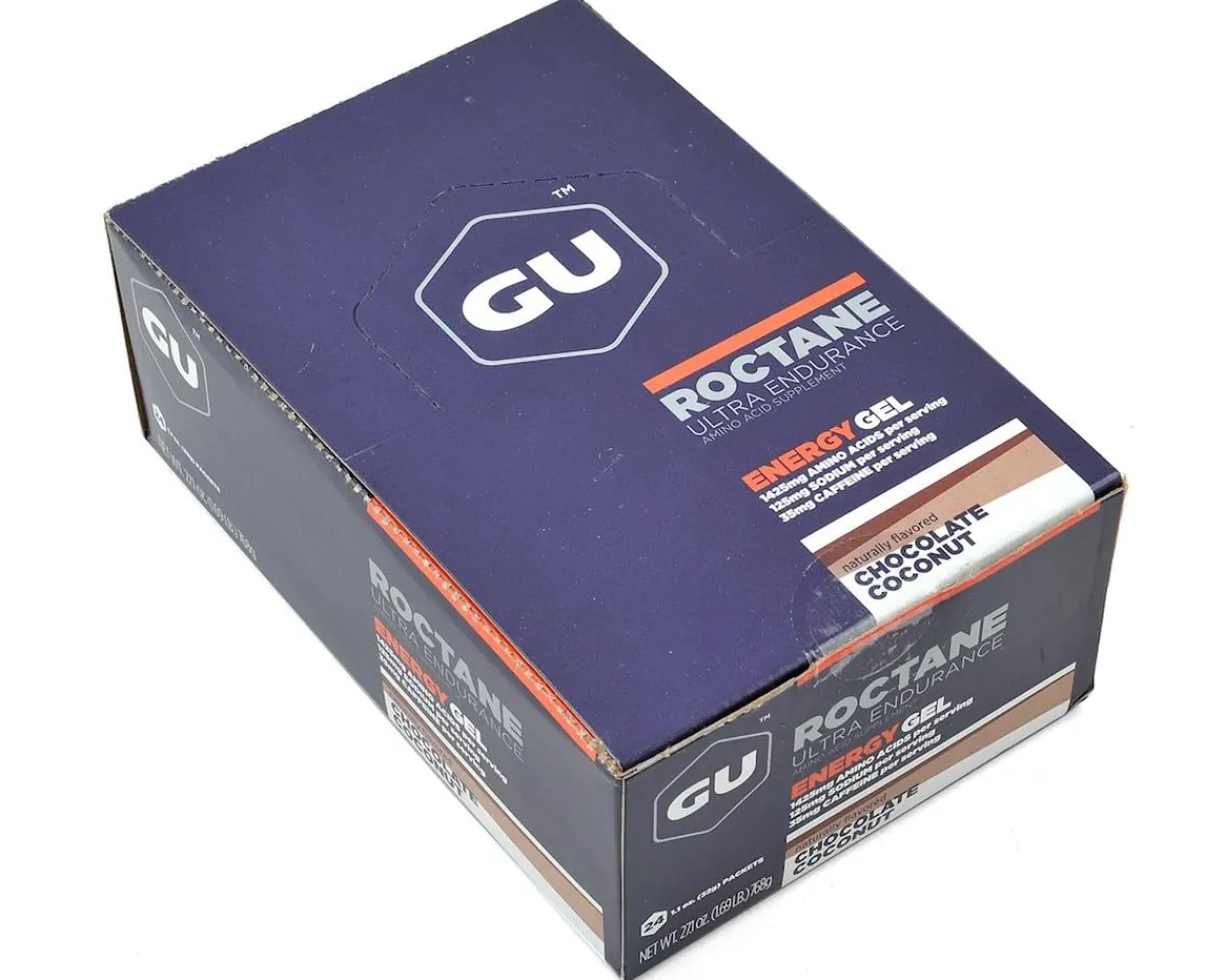 GU Nutrition & Skin Care|Roctane Energy Gel (Chocolate Coconut) (24 | 1.1oz Packets)