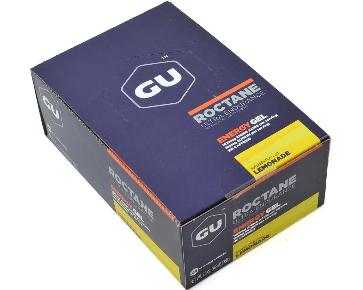 GU Nutrition & Skin Care|Roctane Energy Gel (Lemonade) (24 | 1.1oz Packets)