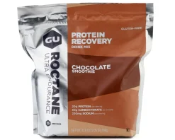GU Nutrition & Skin Care|Roctane Protein Recovery Drink Mix (Chocolate Smoothie) (15 Serving Pouch)