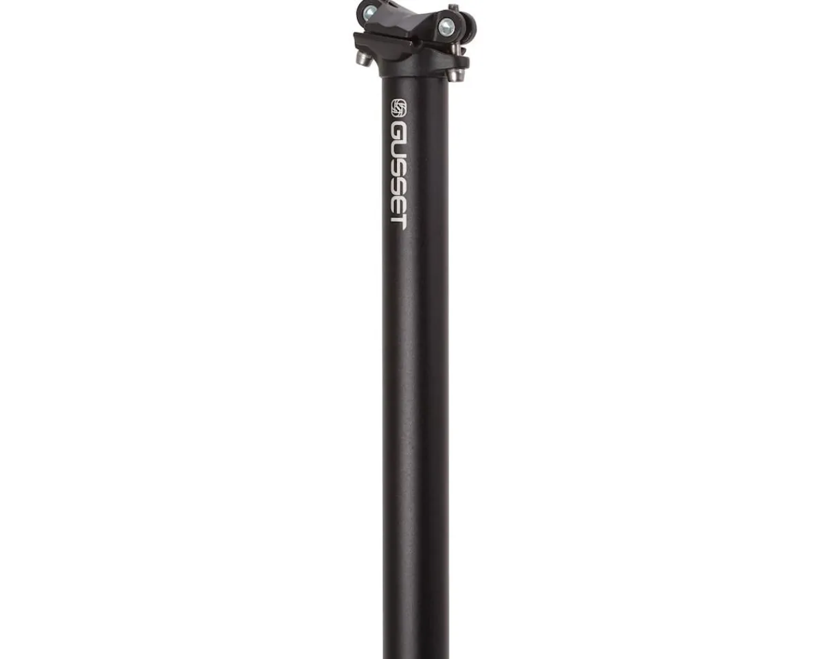 Gusset Seatposts & Clamps|Lofty XXL Seatpost (Black) (27.2mm) (450mm) (10mm Offset)