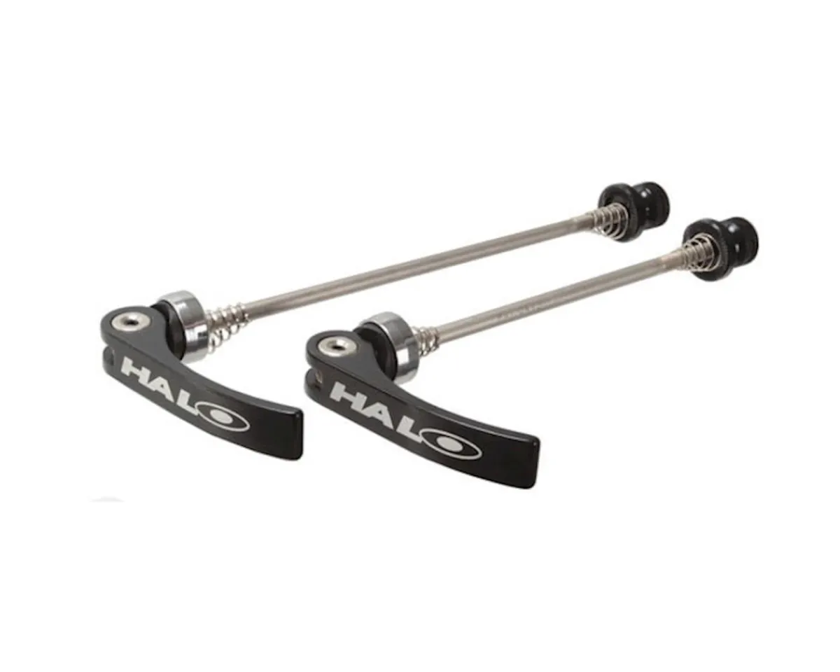 Halo Wheels Wheels & Parts|Porkies Quick Release Skewer Set (Black) (100/135mm)