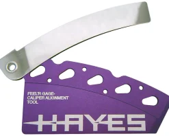 Hayes Tools|Holiday Shopping|Feel'r Gauge Disc Brake Pad & Rotor Alignment Tool (Purple)