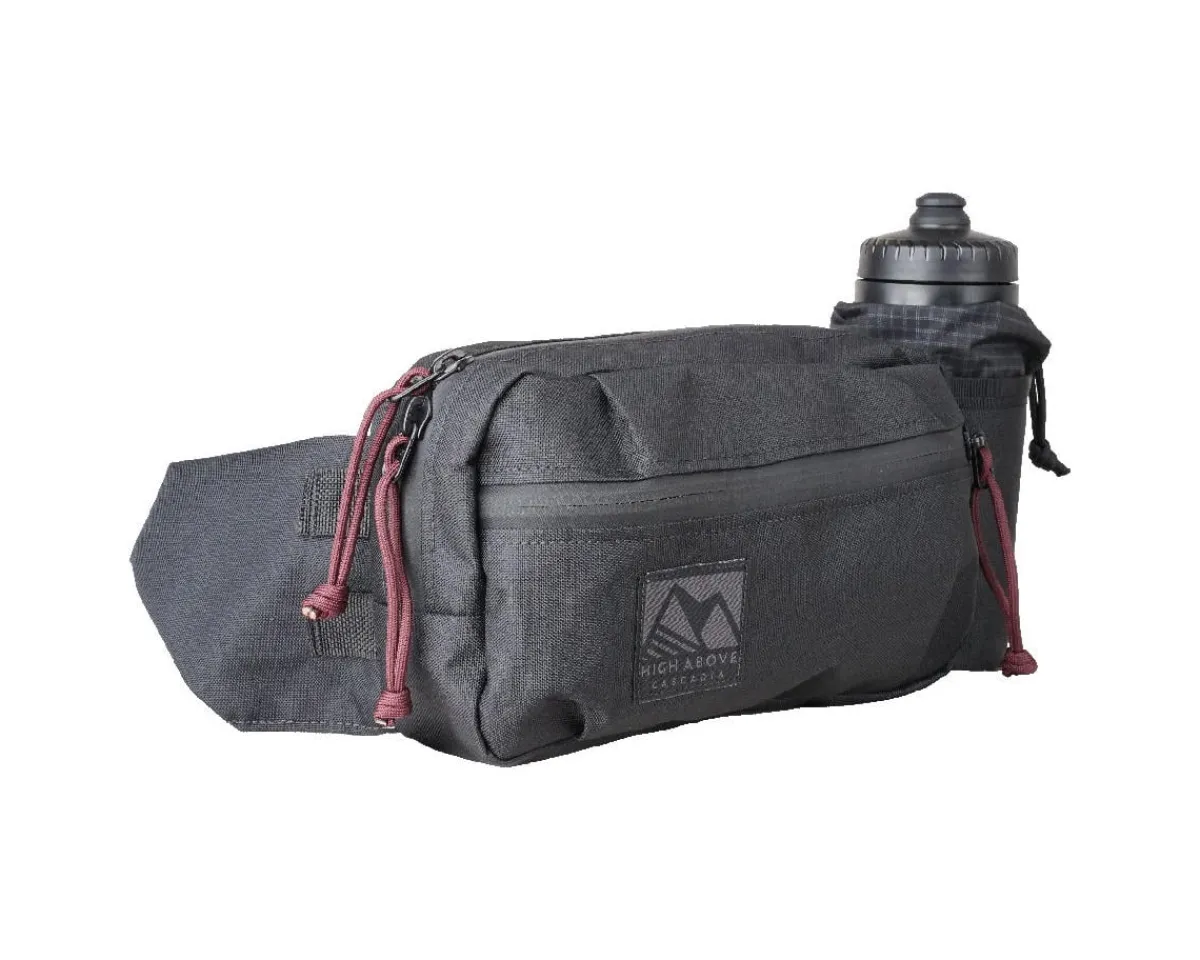 High Above Bags & Packs|The Lookout MTB Hip Pack (Black) (2.7L)