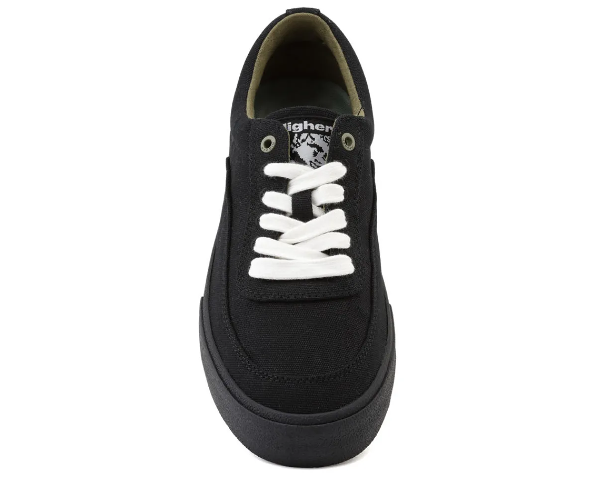 Higher Footwear Shoes|Clothing Sale|Crypt Canvas Shoes (Black Canvas/Black) (8)