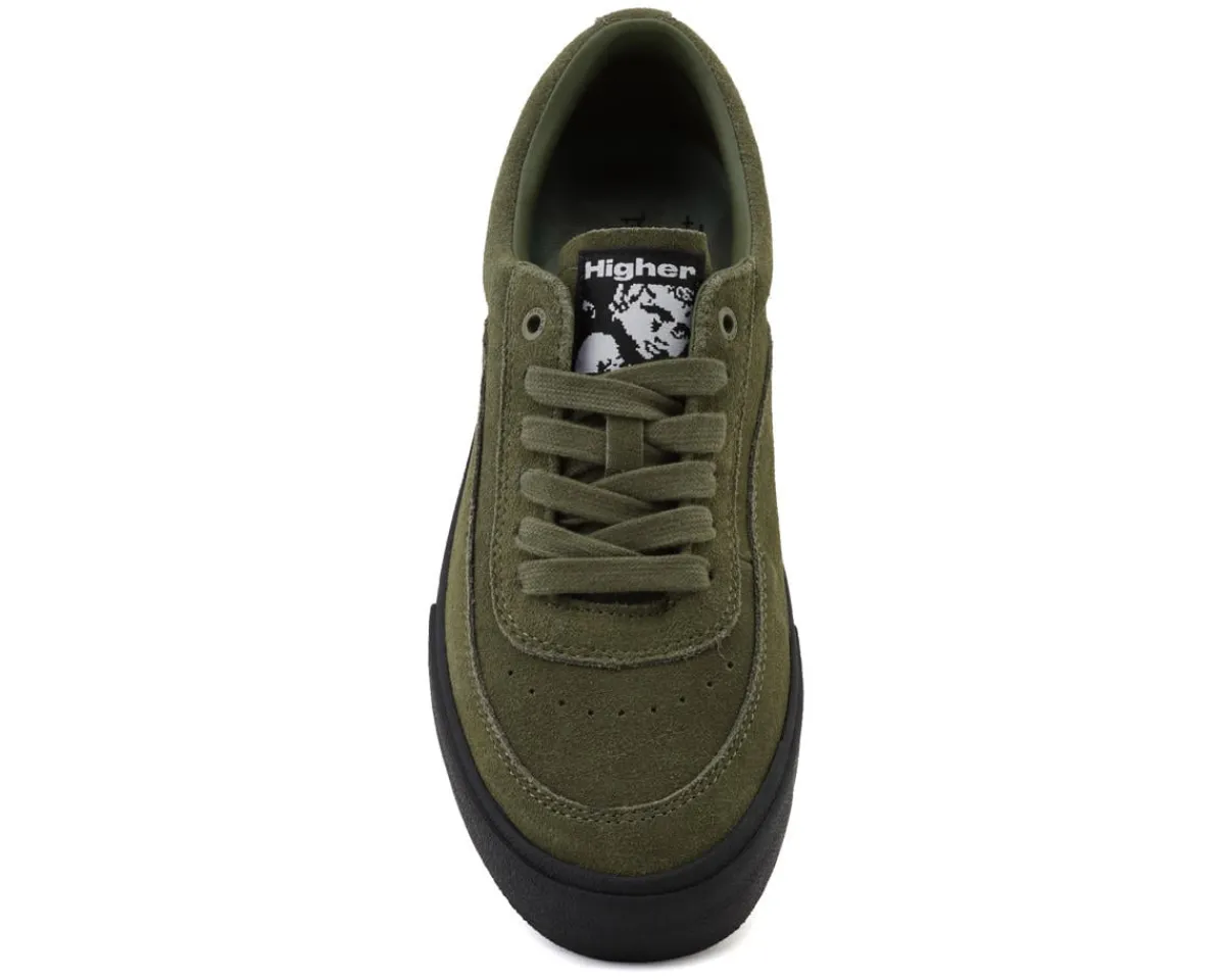 Higher Footwear Shoes|Clothing Sale|Crypt Suede Shoes (Olive Suede/Black) (9)
