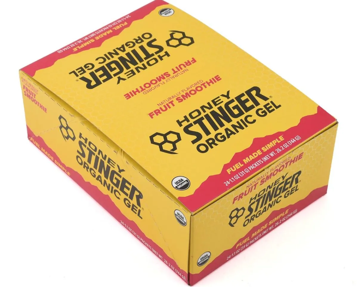 Honey Stinger Nutrition & Skin Care|Energy Gel (Fruit Smoothie) (24 | 1.2oz Packets)