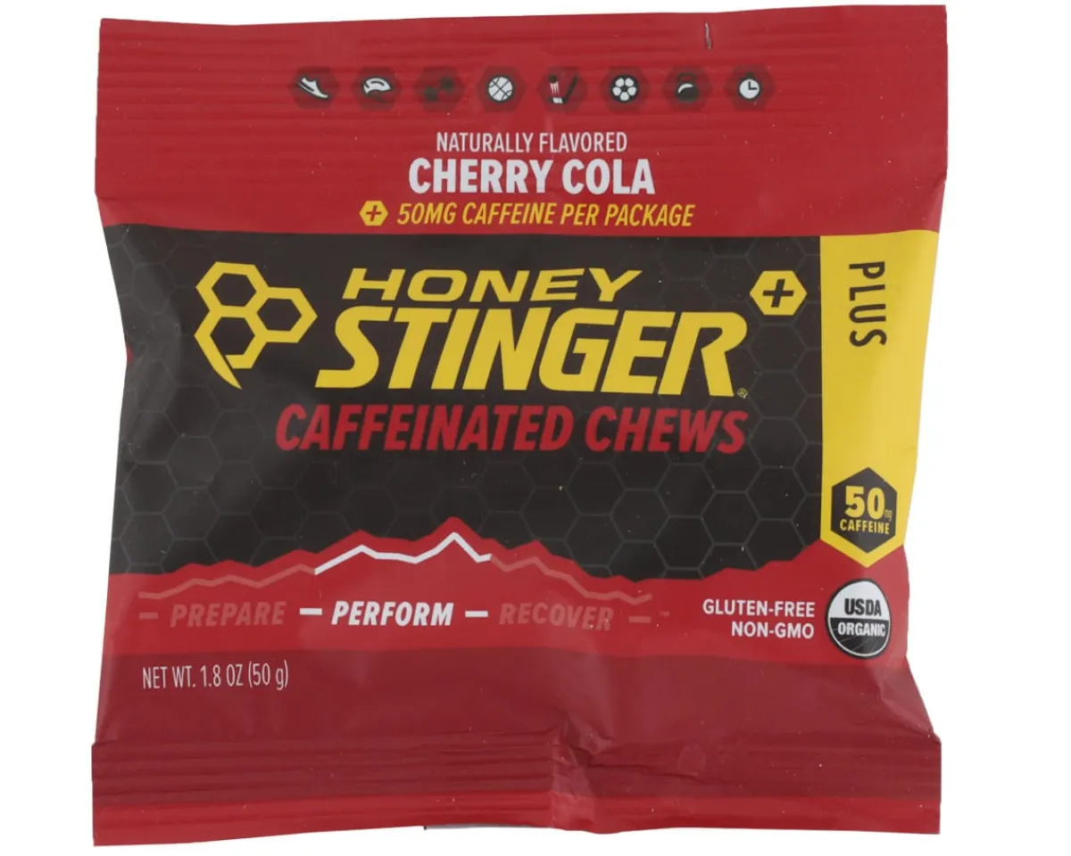 Honey Stinger Nutrition & Skin Care|Organic Energy Chews (Cherry Cola) (12 | 1.8oz Packets)