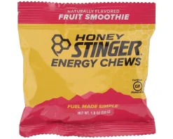Honey Stinger Nutrition & Skin Care|Organic Energy Chews (Fruit Smoothie) (12 | 1.8oz Packets)