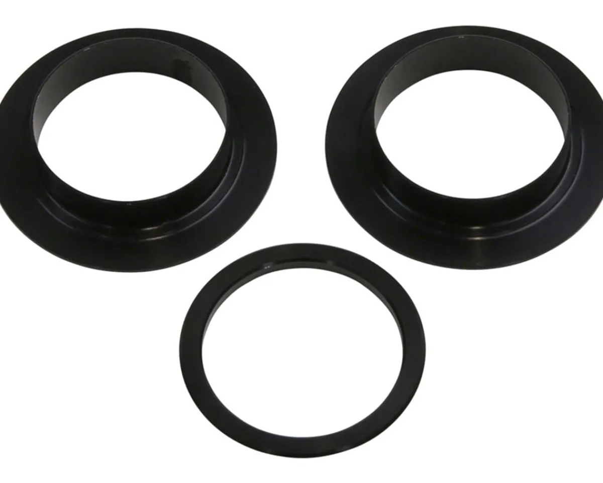 Hope Bottom Brackets & Parts|Bottom Bracket Conversion Kit 1 (Black) (BSA / PF46 / T47 (68 or 73mm)) (Converts 30mm Bottom Bracket to SRAM DUB 29mm)