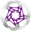 Hope Brakes|Floating Disc Brake Rotor (Purple) (6-Bolt) (160mm)