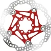 Hope Brakes|Floating Disc Brake Rotor (Red) (6-Bolt) (160mm)