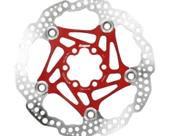 Hope Brakes|Floating Disc Brake Rotor (Red) (6-Bolt) (160mm)