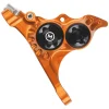 Hope Brakes|RX4+ Road/Gravel Disc Brake Caliper (Orange) (Hydraulic) (Front) (Front Flat DM +20) (Mineral Oil)