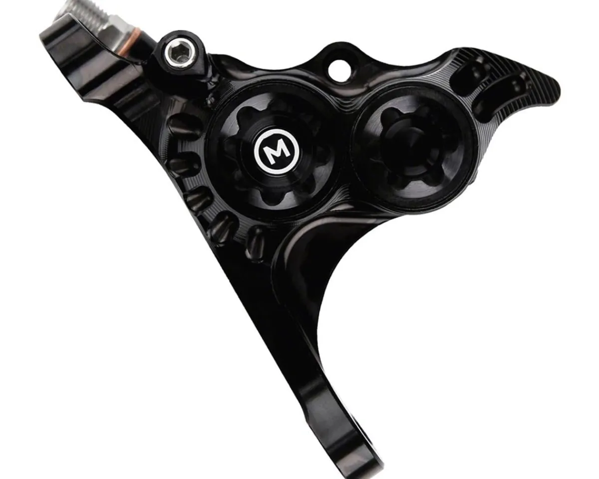 Hope Brakes|RX4+ Road/Gravel Disc Brake Caliper (Black) (Hydraulic) (Front) (Front Flat DM +20) (Mineral Oil)