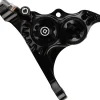 Hope Brakes|RX4+ Road/Gravel Disc Brake Caliper (Black) (Hydraulic) (Front) (Front Flat DM +20) (DOT)