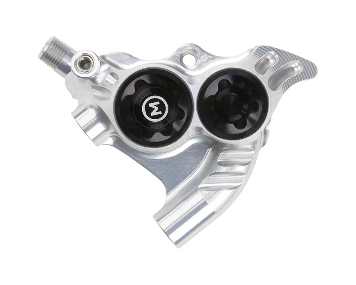 Hope Brakes|RX4+ Road/Gravel Disc Brake Caliper (Silver) (Hydraulic) (Front or Rear) (Flat Mount Direct+20) (Mineral Oil)