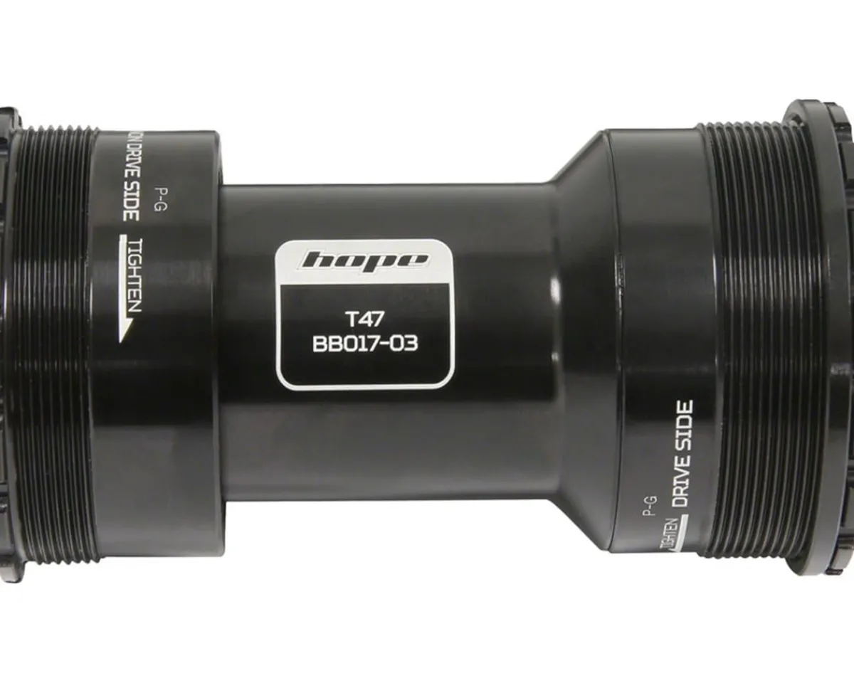Hope Bottom Brackets & Parts|T47 Threaded Bottom Bracket (Black) (T47) (86.5/89.5/92mm) (30mm Spindle)