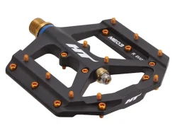 HT Pedals & Cleats|ME03 Evo Platform Pedals (Black) (Titanium Spindle)
