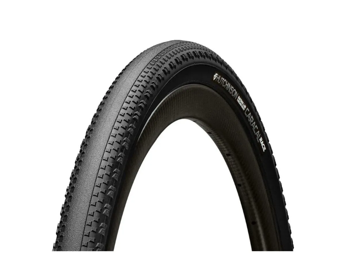 Hutchinson Tires|Caracal Race Tubeless Gravel Tire (Black) (700c) (40mm) (Folding) (Mach Tread 3.0)