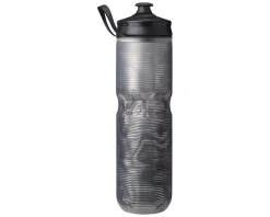 Hydrapak Holiday Shopping|Water Bottles|Polar Sport Pulse Insulated Water Bottle (Black) (24oz) (Single)