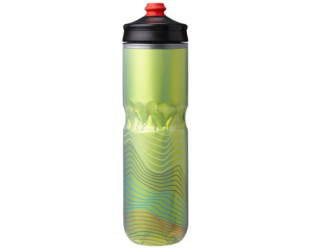 Hydrapak Water Bottles|Polar Surge Ascent Insulated Water Bottle (Yellow) (24oz) (Single)