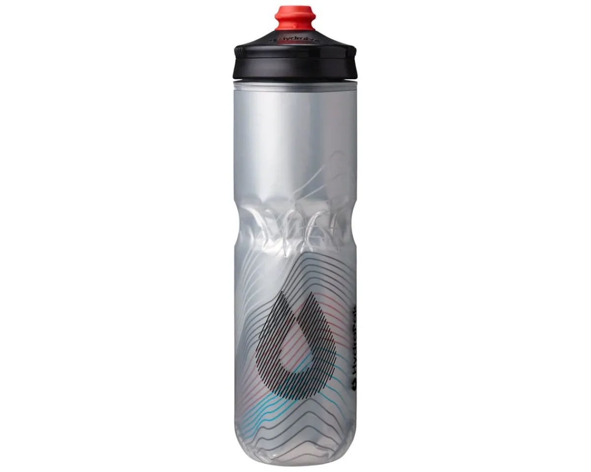 Hydrapak Water Bottles|Polar Surge Ascent Insulated Water Bottle (Silver) (24oz) (Single)