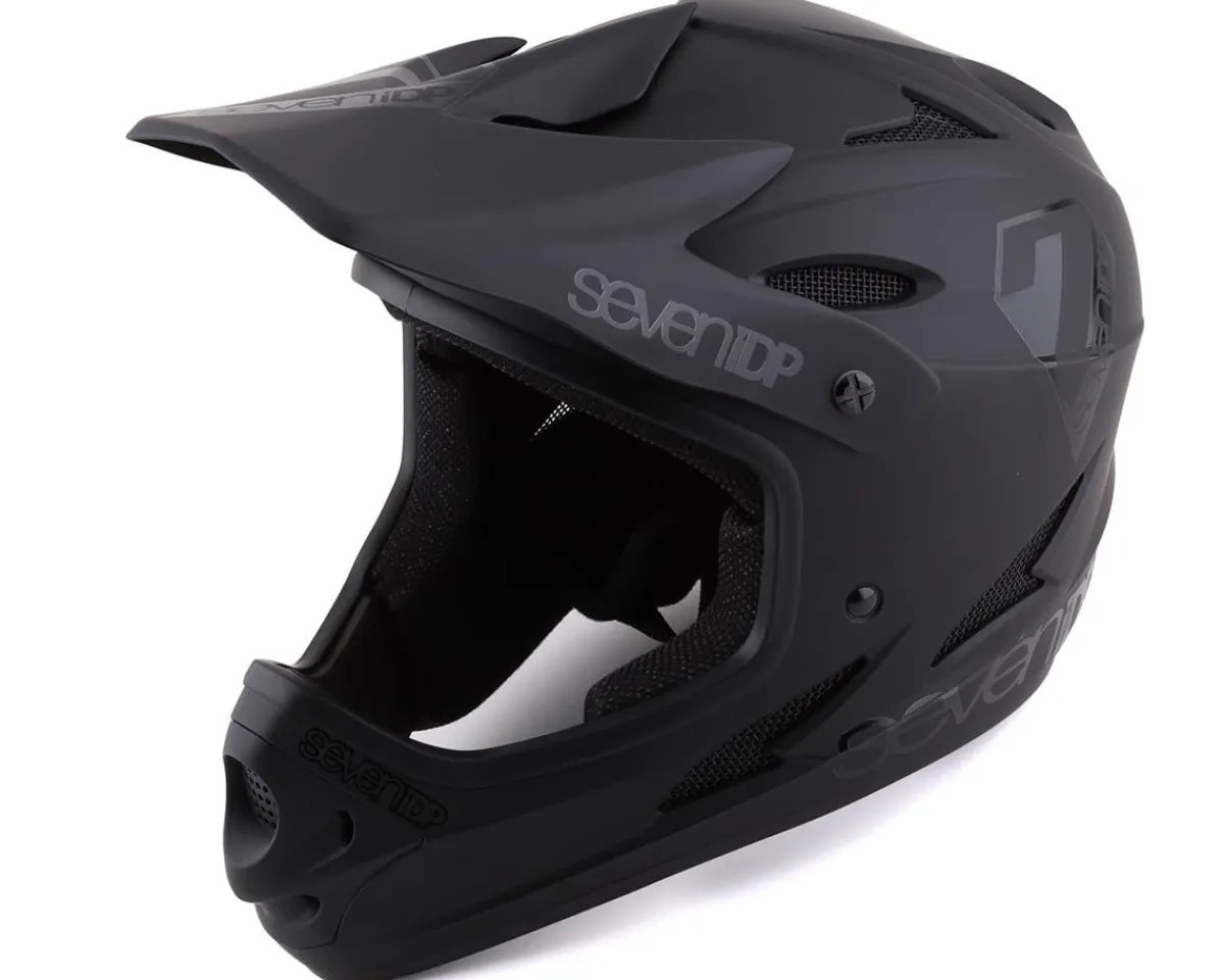 7iDP Helmets|M1 Full Face Helmet (Black) (M)