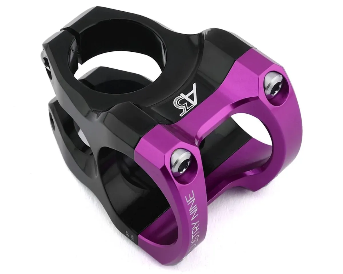 Industry Nine Stems & Parts|A35 Stem (Black/Purple) (35.0mm) (32mm) (9°)