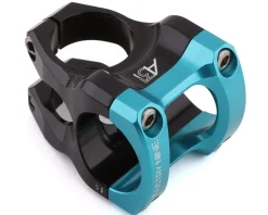 Industry Nine Stems & Parts|A318 Stem (Black/Turquoise) (31.8mm) (30mm) (8°)