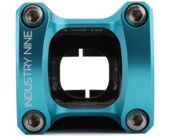 Industry Nine Stems & Parts|A318 Stem (Black/Turquoise) (31.8mm) (30mm) (8°)