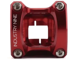Industry Nine Stems & Parts|A35 Stem (Red) (35.0mm) (32mm) (9°)