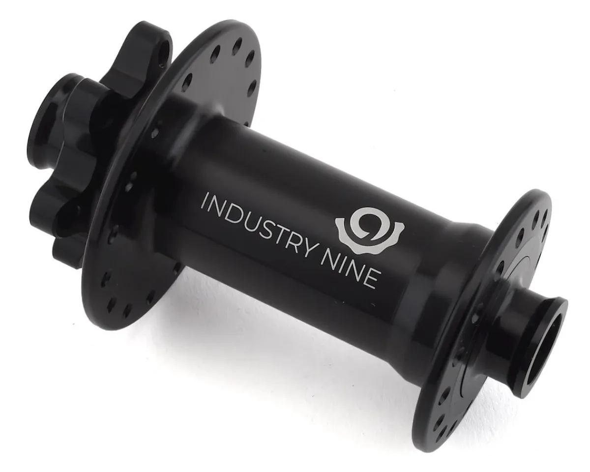 Industry Nine Wheels & Parts|101 Classic Front Disc Hub (Black) (6-Bolt) (15 x 110mm (Boost)) (32H)