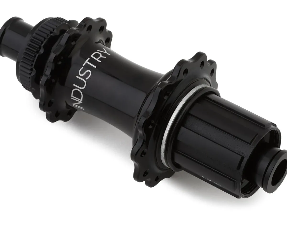 Industry Nine Wheels & Parts|Solix Classic G Road/Gravel Disc Hub (Black) (Shimano HG) (Rear) (24H) (Centerlock)
