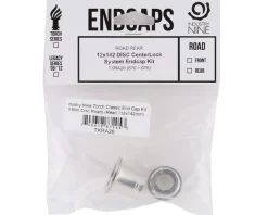 Industry Nine Wheels & Parts|Torch Classic End Cap Kit (Road) (Rear) (Thru Axle) (12 x 142mm) (Centerlock)