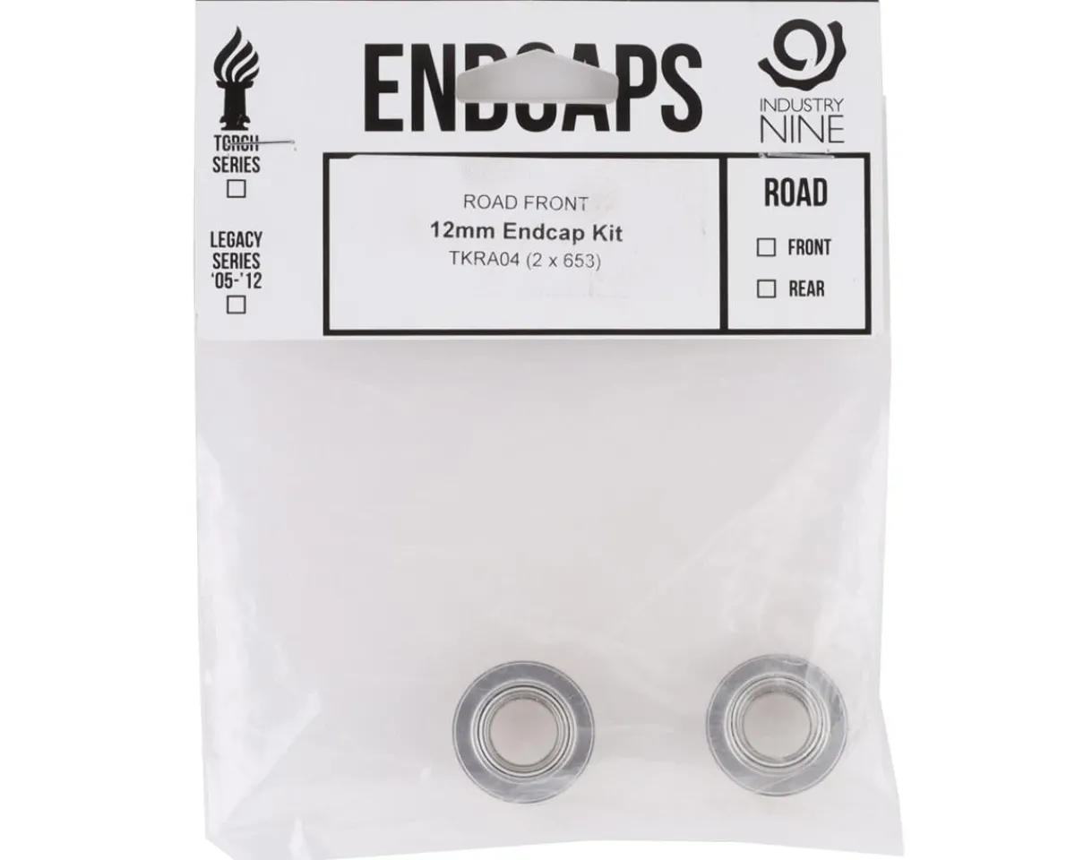 Industry Nine Wheels & Parts|Torch Classic End Cap Kit (Road) (Front) (12 x 100mm) (6-Bolt)
