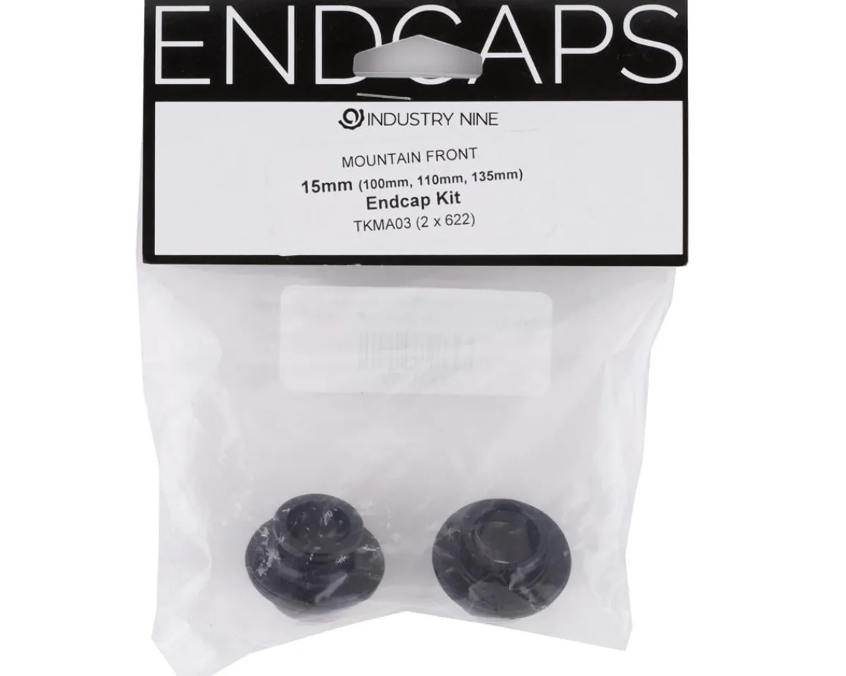 Industry Nine Wheels & Parts|Torch Classic Mountain Front Axle End Caps (Thru Axle) (15 x 100mm) (6-Bolt)